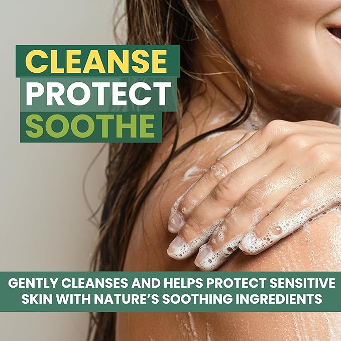 Tea Tree Body Wash MaxTherapy, Itchy Skin Relief Soap, Soothes Jock Itch, Athlete's Foot, Acne, Eczema, Psoriasis & Sensitive Skin, Intimate Wash, Men & Women, 3-Pack, Original Edition