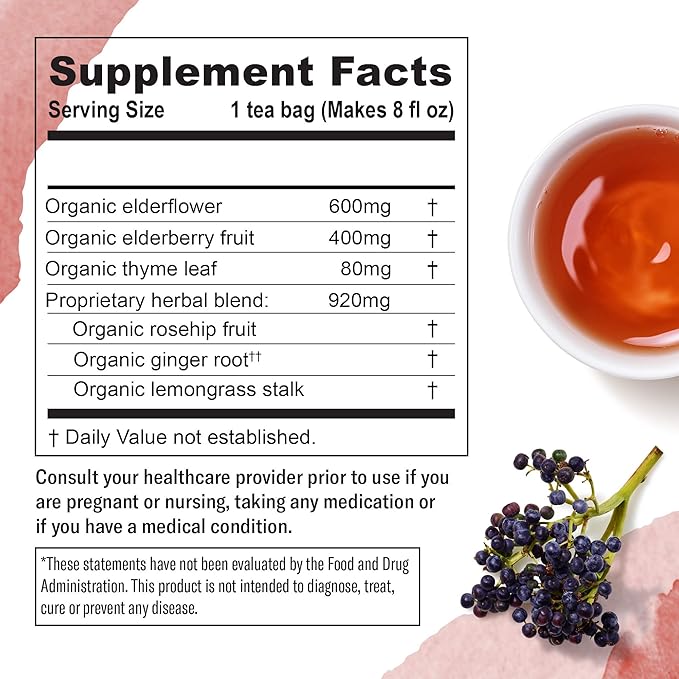 Numi Organic Immunity Tea Variety Pack – 48 Herbal Tea Bags – Functional Wellness Blends for Immune Support Comfort & Daily Balance