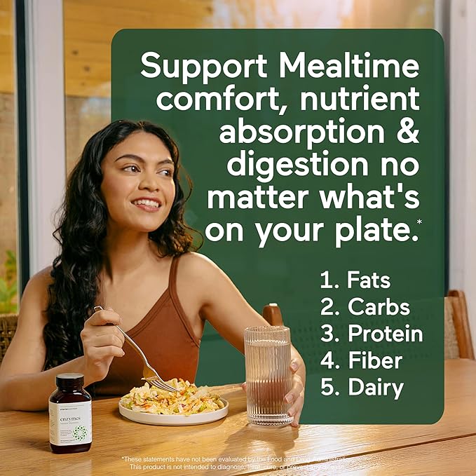 SMARTERNUTRITION Vegan Digestive Enzymes - Digestion Bloating & Gut Health Support with 16 Multi Enzymes for Nutrient Absorption & Meal Time Comfort for Both Men & Women - 540 Count[180-Day Supply]