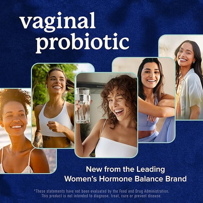Vaginal Probiotics | 50 Billion CFU for Vaginal Health & pH Balance for Women | Healthy Odor & Yeast Balance | Womens Probiotics and Prebiotics with Cranberry Extract | Shelf Stable, Vegan | 30 Ct