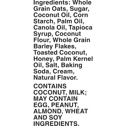 Nature Valley Biscuit Sandwiches, Coconut Butter, Snacks, 5 ct, 6.75 OZ (Pack of 12)