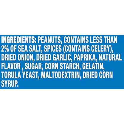 PLANTERS Salted Peanuts, Dry Roasted Peanuts, Party Snacks, Plant Based Protein, Snacks For Adults, 16 Ounce (Pack of 2)