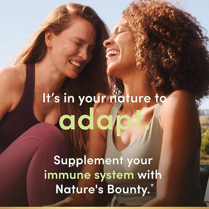 Nature's Bounty Vitamin D3 Gummies, Vitamin Supplement, Supports Immune Health, 50mcg, 2000IU, Mixed Fruit Flavor, 90 Gummies (Pack of 2)