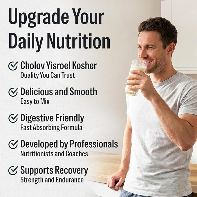 Salted Caramel Protein Powder. 25g Protein Shake Powder for Post Workout Recovery, Smoothie & Baking. Gluten & Sugar Free, Highly Kosher, Amino Acids (5.5g BCAA, 2.7g Leucine), 23 Servings