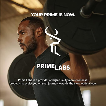 Prime Labs Testosterone Supplement for Men (2-Pack) - Stamina, Endurance, Energy, & Strength - Men's Testosterone Booster & Workout Supplement - 120 Caplets