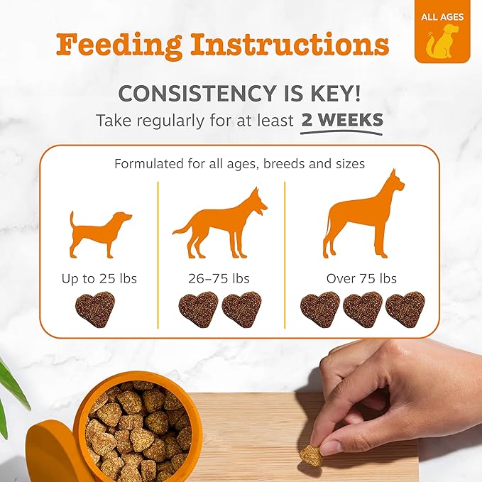 Zesty Paws Turmeric Curcumin for Dogs - for Hip & Joint Mobility Supports Canine Digestive Cardiovascular & Liver Health - Coconut Oil for Skin Health with 95% Curcuminoids + BioPerine Bacon, 90 Count
