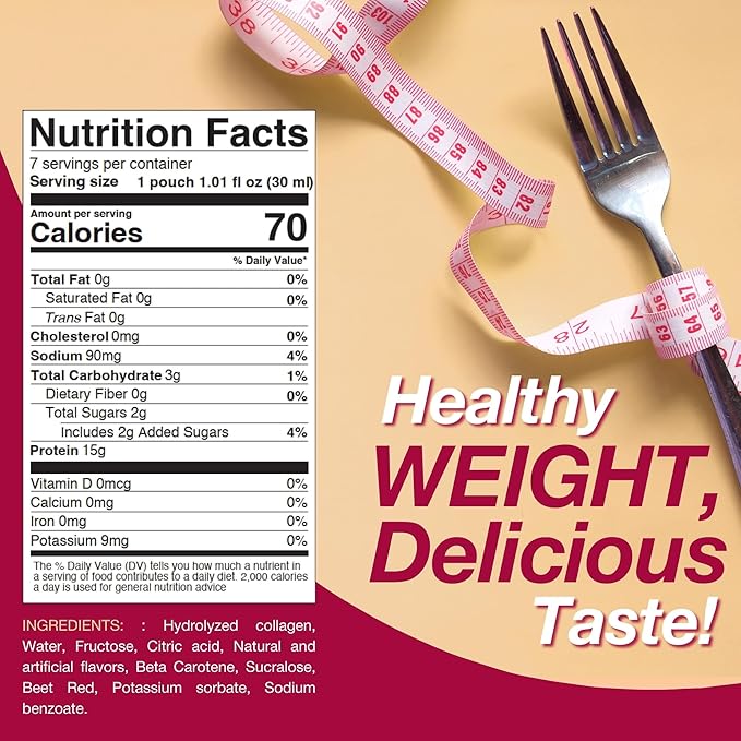 ProtiDIET Peach Mango Concentrated High Protein Drinks - Fat Free, Low Sugar Nutritional Drinks - Easy-to-Mix On-the-Go Concentrated Protein Juice - 7 Packets Per Box