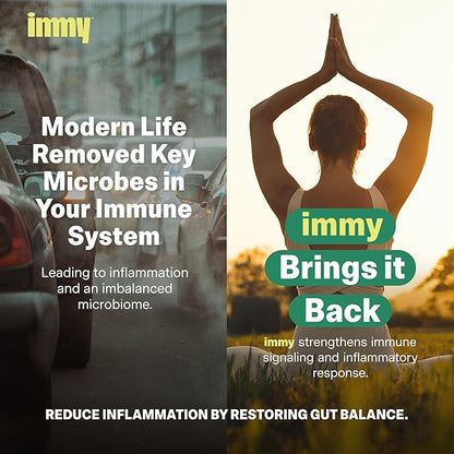 IMMY Immune Supplement for Mood Support and Gut Health, 90 ct. - Supports Joint Relief, Focus & Mood Support, Natural Calming Aid