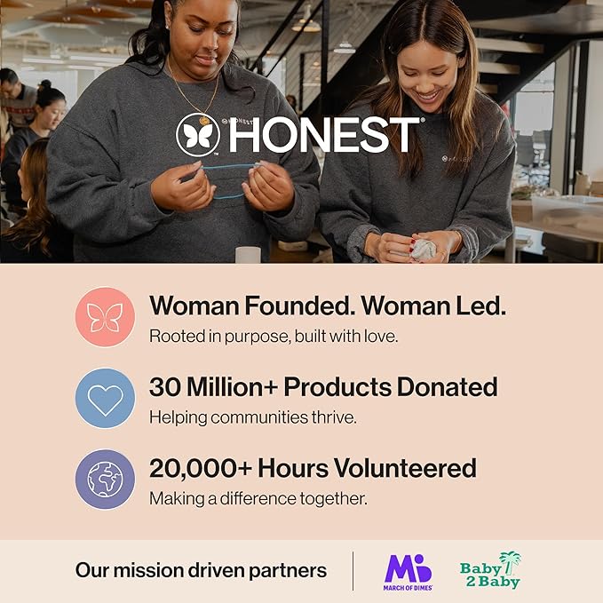 The Honest Company Fragrance-Free Sanitizing Alcohol Wipes, Antibacterial, Safe for Hands Kills 99% of Germs, Made With Aloe, 100 Count, (2 Packs 50)