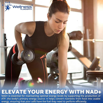 Liposomal NAD+ Supplement - NAD Softgels Nicotinamide Riboside Resveratrol - 2500mg Liposomal NAD Supplements for Women - Metabolism Support, Support Cellular Health and Longevity - 2 Pack