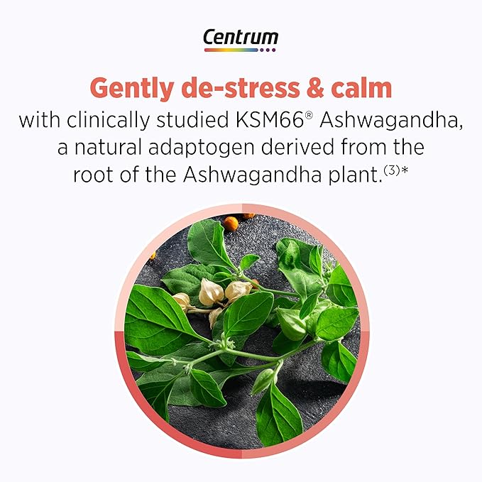 Centrum Clear Mind and Calm Mood Menopause Support Tablets,with Clinically Studied enXtra,30 Count (Pack of 2)