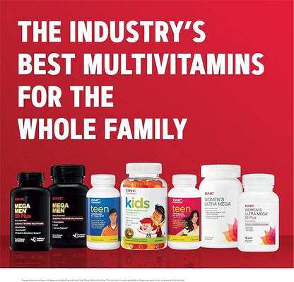 GNC Mega Men Energy & Metabolism Multivitamin | Increased Calorie Burning | 90 Count
