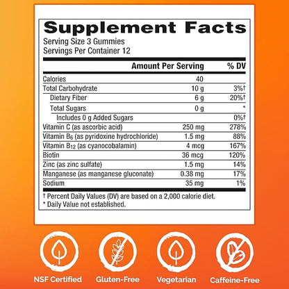 Emergen-C Zero Sugar Immune Support Kidz Gummies 36 Count