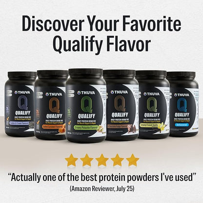French Vanilla Protein Powder. 25g Protein Shake for Post Workout Recovery, Smoothie & Baking. Gluten & Sugar Free, Highly Kosher, Amino Acids (5.5g BCAA, 2.7g Leucine), 1.65lbs, 23 Servings