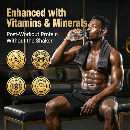 Whey Protein Gummies, 9g Protein per Serving, Easy to Take Snacks for Men & Women, Recovery + Supplement Gummies for Protein Boost, Muscle, Energy Support, Strawberry Flavor, 90 Gummies