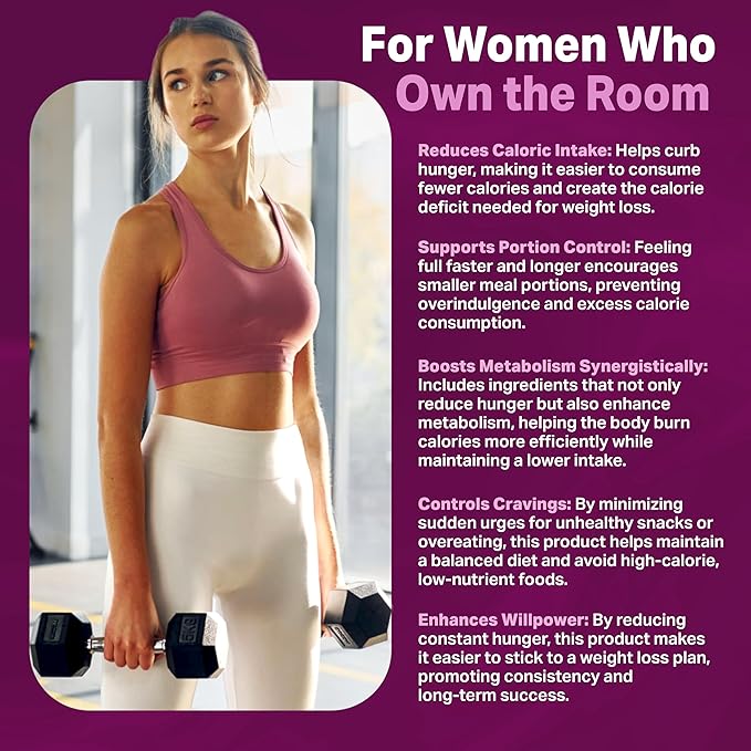 GLP-1 Fat Loss Ultra - Weight Loss Pills, Appetite Suppressant & Fat Burner for Women | Supports Healthy Pathways Associated with GLP-1 Activity | 3rd Party Tested Supplement - 60 Capsules for Adults