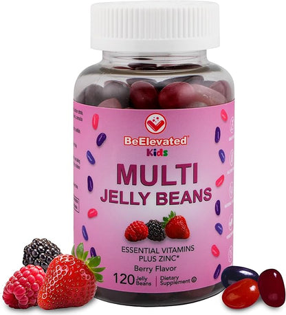 Kids Multivitamin Gummies – Tasty Berry-Flavored Zinc Gummies for Children & Adults – Vegetarian, Gluten-Free & Nut-Free Kids Vitamins Multivitamin – 120 Count (60 Day Supply)