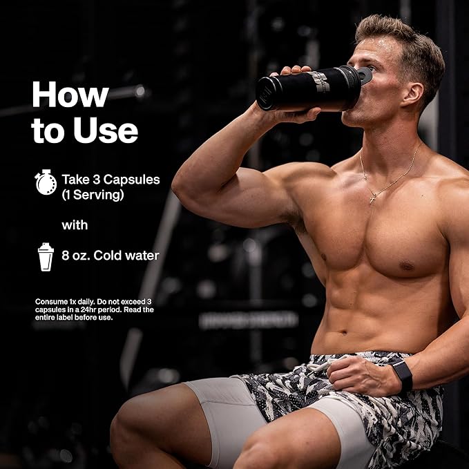 MuscleTech Thermogenic Testosterone Booster for Men, AlphaTest Thermo - T-Boost Mens Supplement with Tribulus Terrestris - Male Gym Workout Supplements for Muscle Growth, Stamina & Energy - 90 Pills
