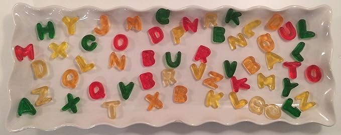 HARIBO Gummi Candy, Alphabet Letters, 5 oz. Bag (Pack of 12)