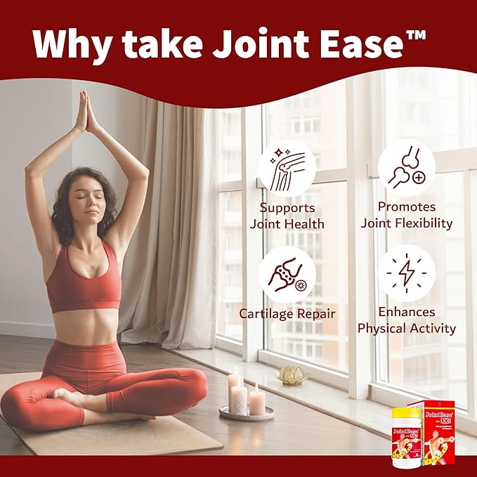 FARLONG JointEase with UC-II, Undenatured Type II Collagen, Glucosamine Hydrochloride, Chondroitin Sulfate, Joint Dietary Supplement | 60 Capsules