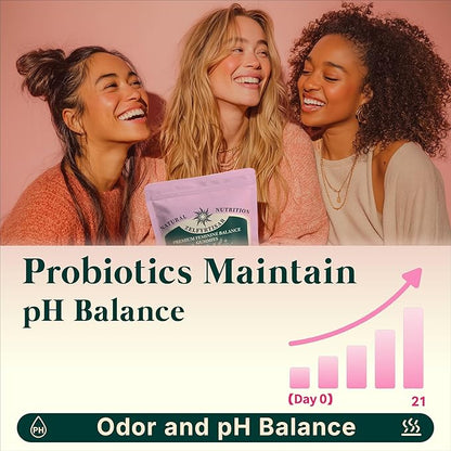 Vaginal Probiotic Gummies - Pineapple Probiotic Gummies for Women Vaginal Health Support, Sugar Free Vegan Womens Vitamins with Vitamin C, pH Balance for Women, 60 Gummies 30 Day Supply