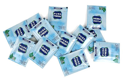 PureFresh Wet Wipes Flushable Individually Wrapped for Travel 40 Singles