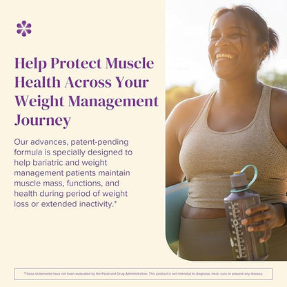 Barimelts HMB Muscle Shield for GLP-1 Users and Bariatric Patients - HMB Supplements with Vitamin D3 & Ubiquisome® Phytosome™ Supports Muscle Recovery - 90 Smooth-Coated Caplets