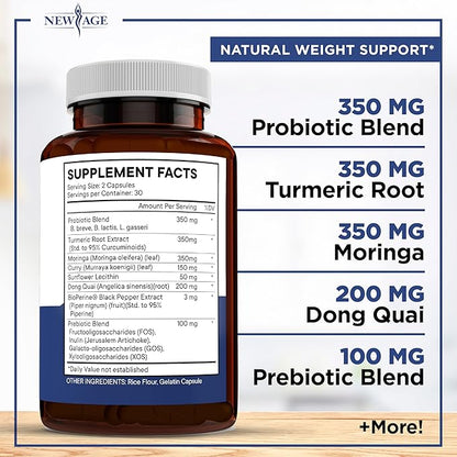 Pro Optimize Probiotics for Women, Menopause, 70 Billion CFU, Digestive Health - Support for Bloating, Hot Flashes, Joint Support, Night Sweats - Gut Health & Metabolism - Dong Quai (180 (Pack of 3))