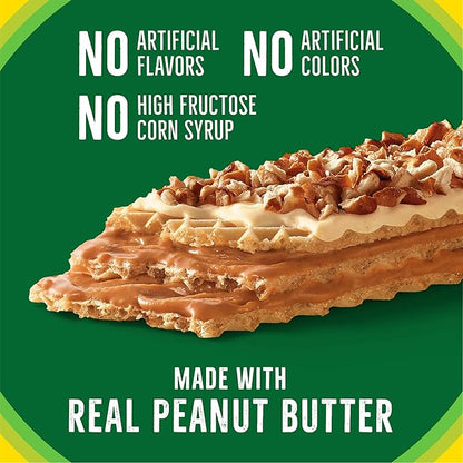 Nature Valley Wafer Bars, Pretzel Peanut Butter, 1.3 oz, 5 ct (Pack of 4)