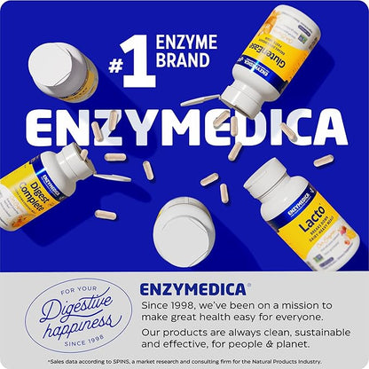 ENZYMEDICA VeggieGest Capsules, 60 Count