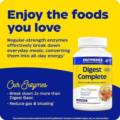 Enzymedica, Digest, 30 Capsules