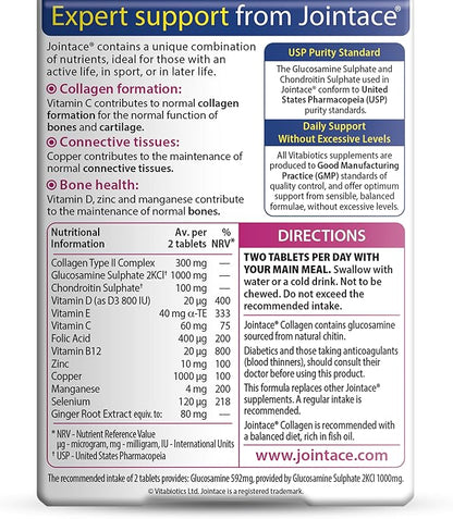 Vitabiotics Jointace Collagen Tablets 30 Capusles