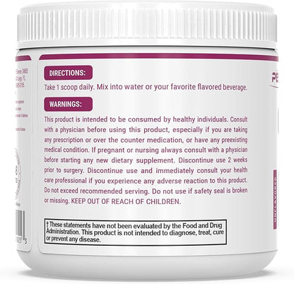 PEScience Complete-GI Gut Health Powder, Probiotics for Women and Men, Digestive Enzymes, Prebiotic Fiber, L-Glutamine, Pepzin GI Zinc Carnosine - Unflavored, 30 Servings