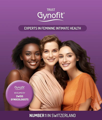 Gynofit Cleansing Lotion (perfumed) – Ensures balanced pH value for Vaginal Health – Protects the Vaginal Skin from drying out & prevents irritation – suitable for long-term, daily use (6.76 Fl Oz)