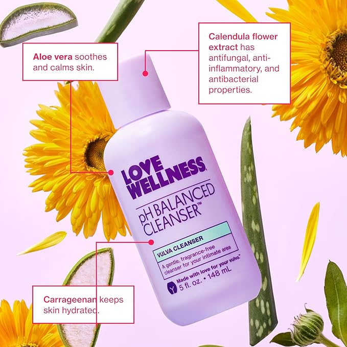 Love Wellness pH Balancing Cleanser & The Killer | Feminine Balance Duo | Supports Balanced pH, Intimate Health & Hygiene