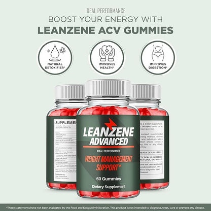 IDEAL PERFORMANCE Leanzene Gummies, Lean Zene Gummy Reviews (2 Pack)