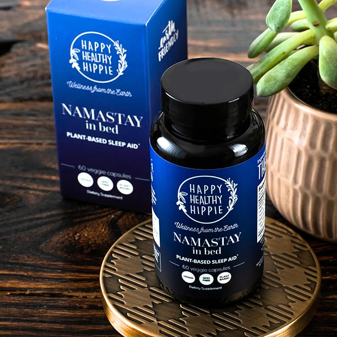 Natural Sleep Aid for Adults with Low Dose Melatonin 0.5mg – Valerian Root + L-Theanine Supplement, Chamomile | No Morning Grogginess | Non-Habit Forming, 60 Ct