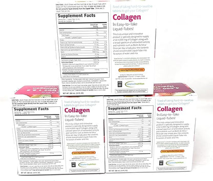 Liquid Collagen Skin Revitalization, Special 3 Pack ptc( 90 Count Total )