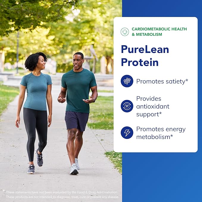 Pure Encapsulations PureLean Protein | Multivitamin/Mineral Complex, Omega-3 Fatty Acids and Superfruit Antioxidants for Healthy Weight Management** Support* | 21.8 Oz | Natural Vanilla Bean Flavor