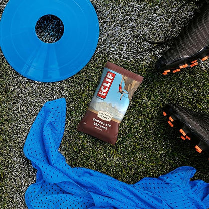 CLIF BAR - Energy Protein Bars - Chocolate Brownie - Made with Organic Oats - Energy Bars - Non-GMO - (15 Pack)