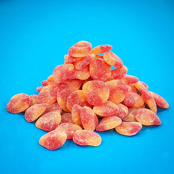 Haribo Gummi Candy, Peaches, 5-Pound Bag