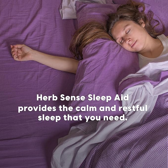Sleep Aid, Liquid Melatonin, Natural Herbs, Calm, Restful, Oral Spray,1 oz, Drug-Free, 60 Servings