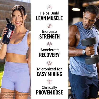 Force Factor Creatine Monohydrate Gummies, NSF Certified, 5g Dose for Men & Women to Support Muscle, Strength, Recovery, Cognitive Health & Memory, Packaging May Vary, Watermelon, 150 Gummies