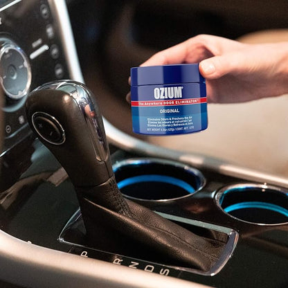 Ozium 4.5 Oz. 1 Pack Odor Eliminating Gel for Homes, Cars, Offices and More, Original Scent