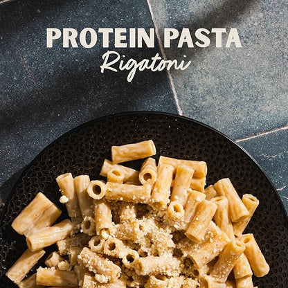 Al Dente Protein Pasta Cavatappi & Rigatoni – 30g High Protein in 3.5oz Serving, Lower Carb, High Fiber. Cage-Free Eggs & Semolina. (Previously Carba-Nada, Packaging May Vary) - 10oz Bags (Pack of 4)