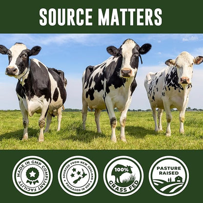 Beef Organ Supplement Grass Fed - 7 Beef Organs Complex from New Zealand - Liver Heart Pancreas Kidney Lung Spleen Bone Marrow - Non-GMO, No Fillers, Hormone & Antibiotic Free - Carnivore Diet - 360ct