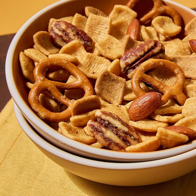 Catalina Crunch Protein Snack Mix - 8g Protein, 1g Sugar per Serving - Good Source of Fiber, Keto, Gluten Free - Honey Mustard, 5.25 Ounce Bag (Pack of 4)