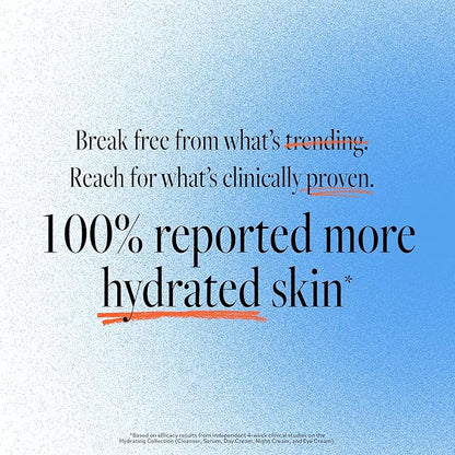 DERMA E Ultra Hydrating Dewy Skin Serum – Moisturizing Facial Treatment with Anti-Aging Squalane, Hyaluronic Acid and Ceramides to Smooth and Replenish, 2 FL Oz