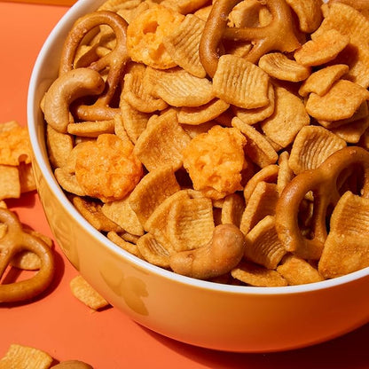 Catalina Crunch Protein Snack Mix with Cheese Crisps - 10g Protein, 1g Sugar per Serving - Good Source of Fiber, Keto, Gluten Free - Cheddar, 5.25 Ounce Bag (Pack of 4)