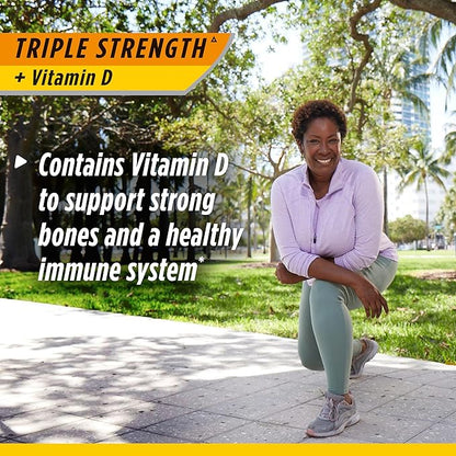 Osteo Bi-Flex Triple Strength Glucosamine Chondroitin Supplement with Vitamin D, Improve Joint Function, Support Bone Health, 120 Coated Tablets
